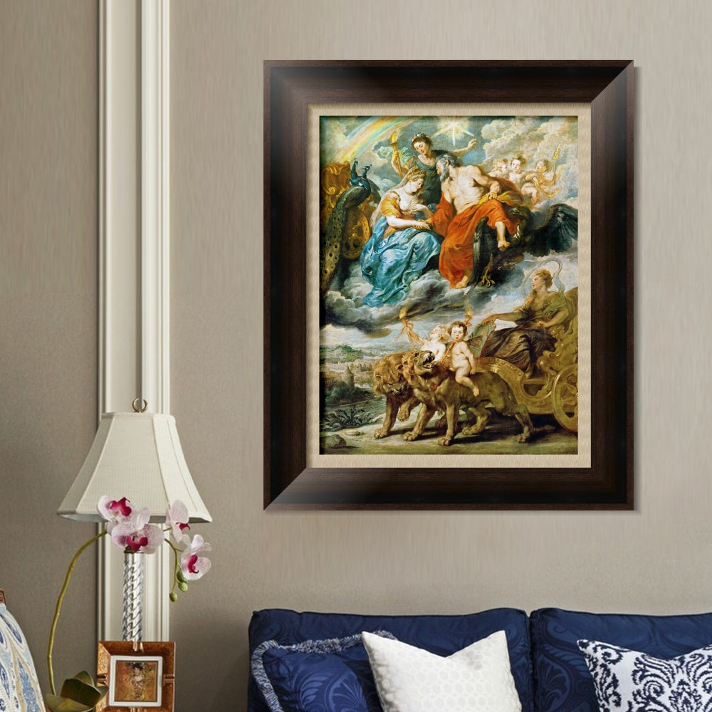 INVIN ART Framed Canvas Art Giclee Print Series#057 by Peter Paul Rubens Wall Art