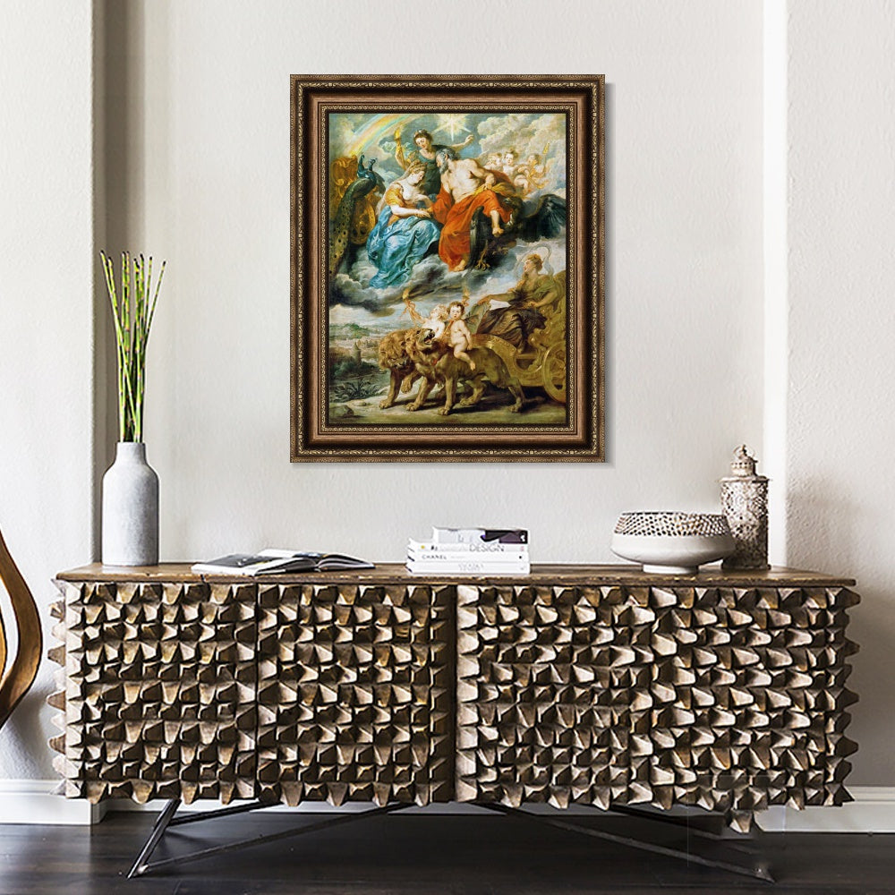 INVIN ART Framed Canvas Art Giclee Print Series#057 by Peter Paul Rubens Wall Art