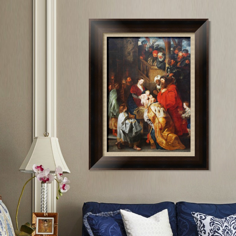 INVIN ART Framed Canvas Art Giclee Print Series#060 by Peter Paul Rubens Wall Art Living Room Home Office Decorations