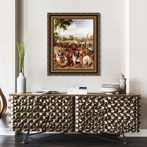 INVIN ART Framed Canvas Art Giclee Print Series#061 by Peter Paul Rubens Wall Art Living Room Home Office Decorations