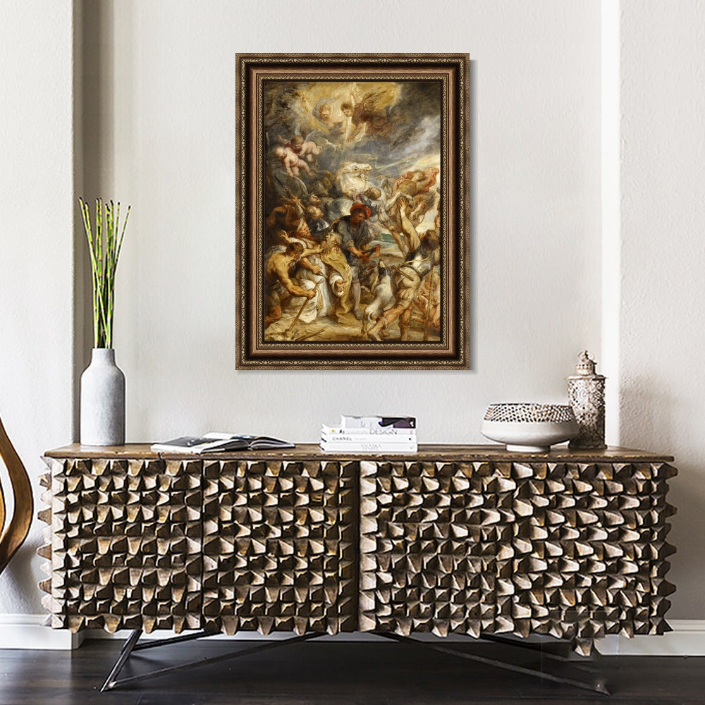 INVIN ART Framed Canvas Art Giclee Print Series#063 by Peter Paul Rubens Wall Art