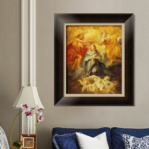 INVIN ART Framed Canvas Art Giclee Print Series#064 by Peter Paul Rubens Wall Art Living Room Home Office Decorations