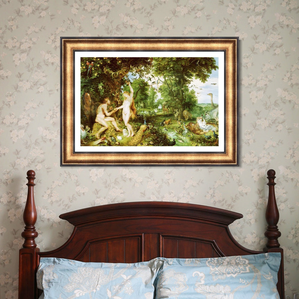 INVIN ART Framed Canvas Art Giclee Print Series#065 by Peter Paul Rubens Wall Art