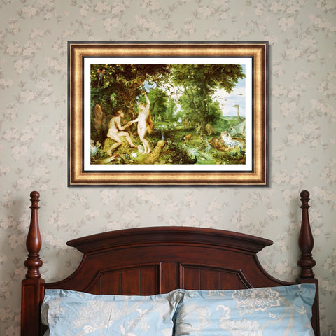 INVIN ART Framed Canvas Art Giclee Print Series#065 by Peter Paul Rubens Wall Art Living Room Home Office Decorations