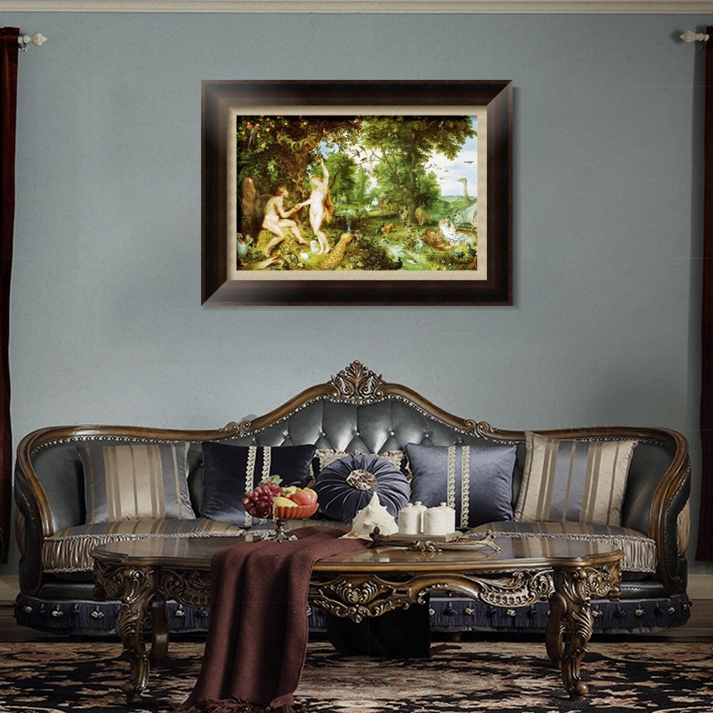 INVIN ART Framed Canvas Art Giclee Print Series#065 by Peter Paul Rubens Wall Art