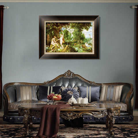 INVIN ART Framed Canvas Art Giclee Print Series#065 by Peter Paul Rubens Wall Art Living Room Home Office Decorations