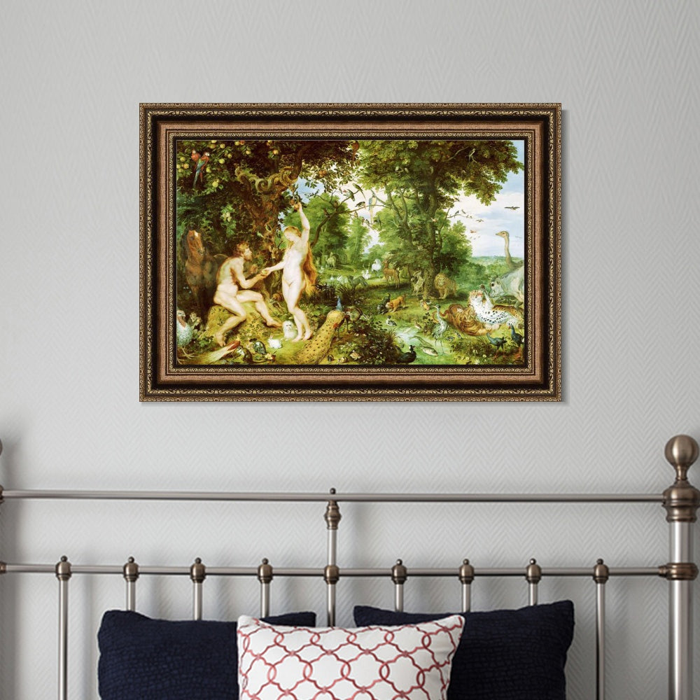 INVIN ART Framed Canvas Art Giclee Print Series#065 by Peter Paul Rubens Wall Art