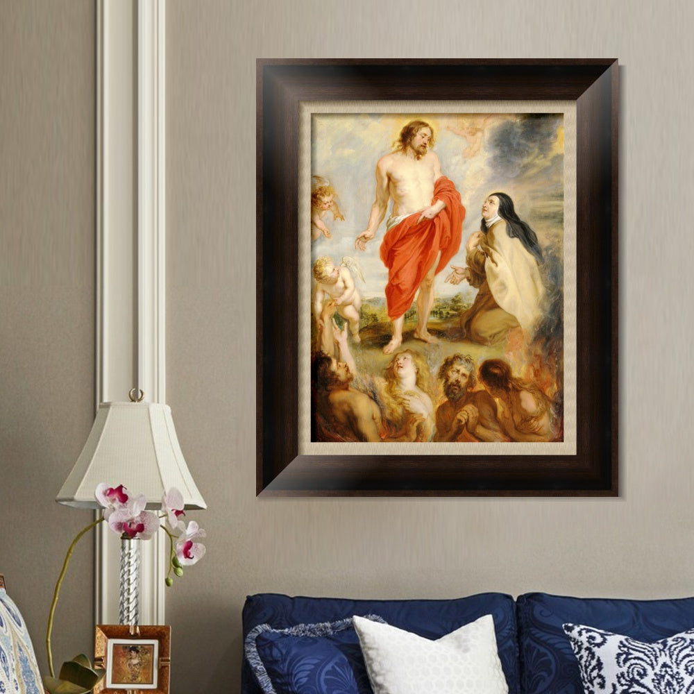 INVIN ART Framed Canvas Art Giclee Print Series#066 by Peter Paul Rubens Wall Art