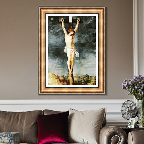 INVIN ART Framed Canvas Art Giclee Print Series#067 by Peter Paul Rubens Wall Art Living Room Home Office Decorations