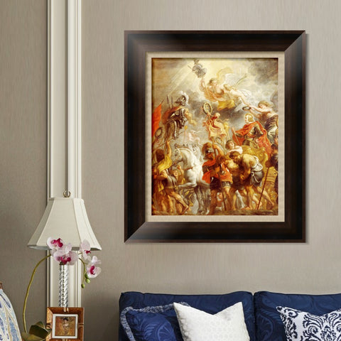 INVIN ART Framed Canvas Art Giclee Print Series#070 by Peter Paul Rubens Wall Art Living Room Home Office Decorations