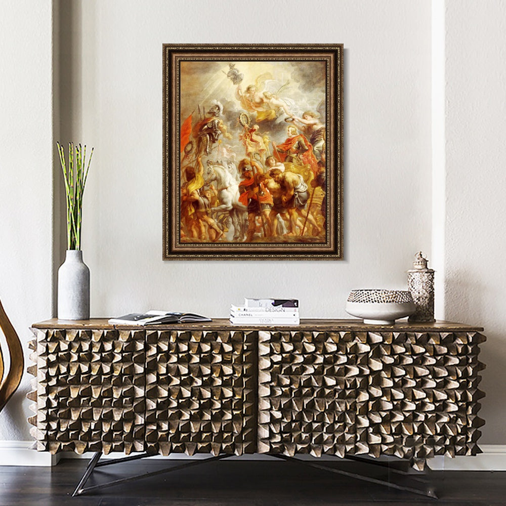 INVIN ART Framed Canvas Art Giclee Print Series#070 by Peter Paul Rubens Wall Art