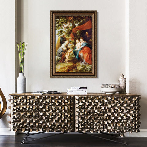 INVIN ART Framed Canvas Art Giclee Print Series#072 by Peter Paul Rubens Wall Art Living Room Home Office Decorations