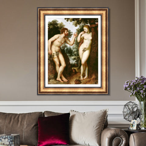 INVIN ART Framed Canvas Art Giclee Print Series#075 by Peter Paul Rubens Wall Art Living Room Home Office Decorations