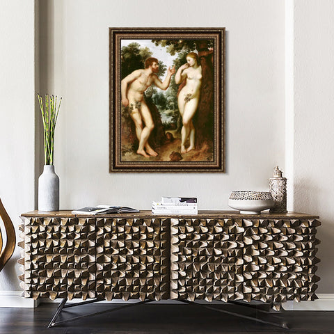 INVIN ART Framed Canvas Art Giclee Print Series#075 by Peter Paul Rubens Wall Art Living Room Home Office Decorations