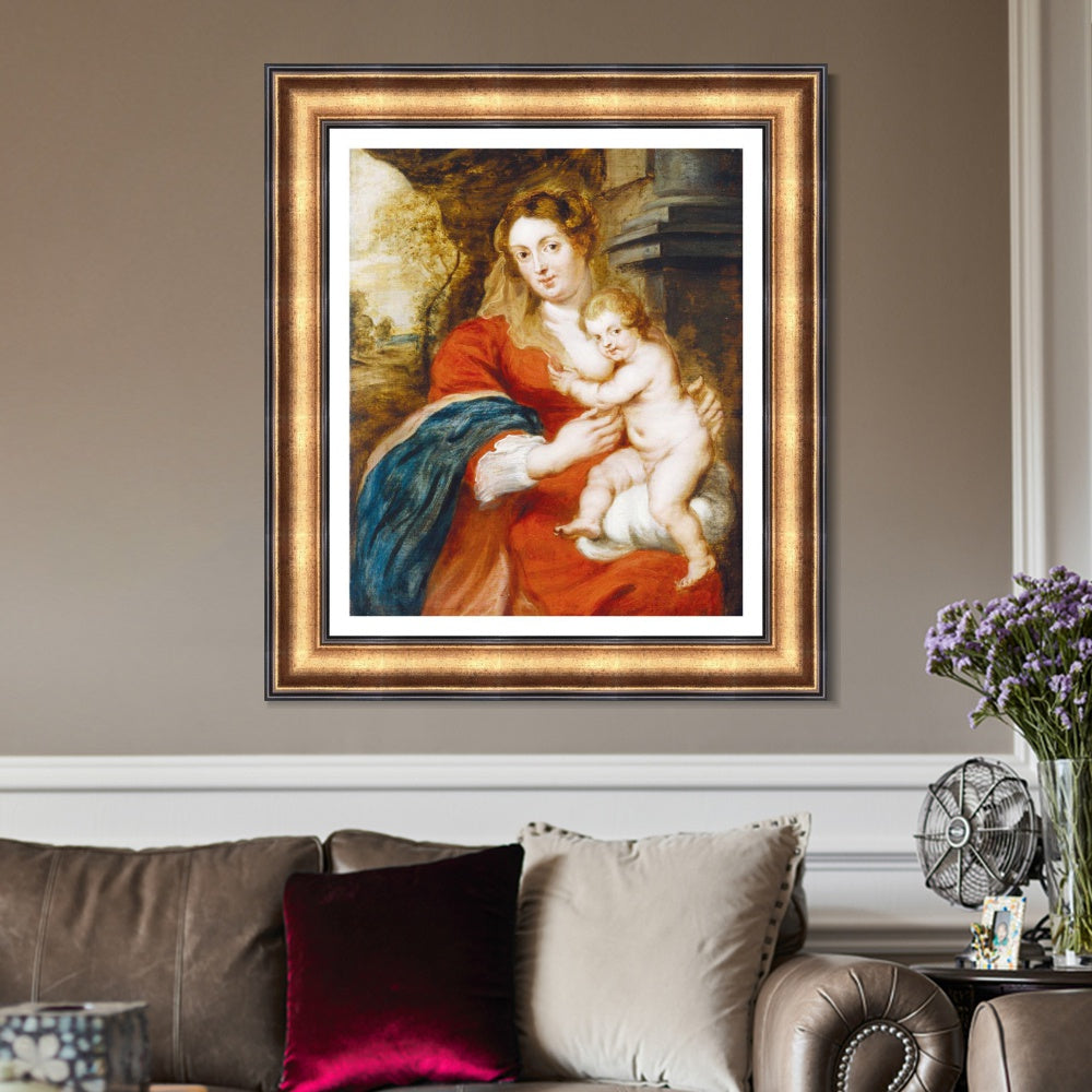 INVIN ART Framed Canvas Art Giclee Print Series#076 by Peter Paul Rubens Wall Art