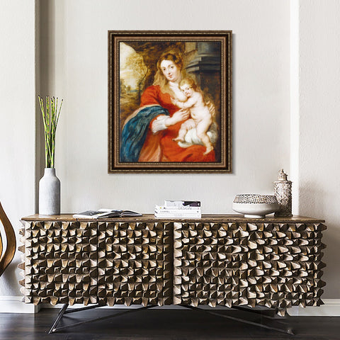 INVIN ART Framed Canvas Art Giclee Print Series#076 by Peter Paul Rubens Wall Art Living Room Home Office Decorations