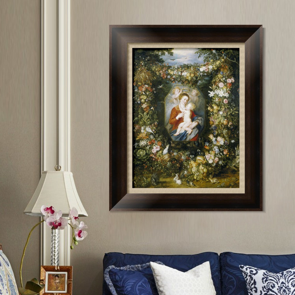 INVIN ART Framed Canvas Art Giclee Print Series#078 by Peter Paul Rubens Wall Art