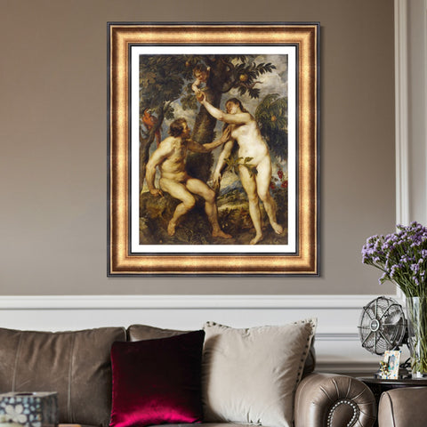 INVIN ART Framed Canvas Art Giclee Print Series#079 by Peter Paul Rubens Wall Art Living Room Home Office Decorations