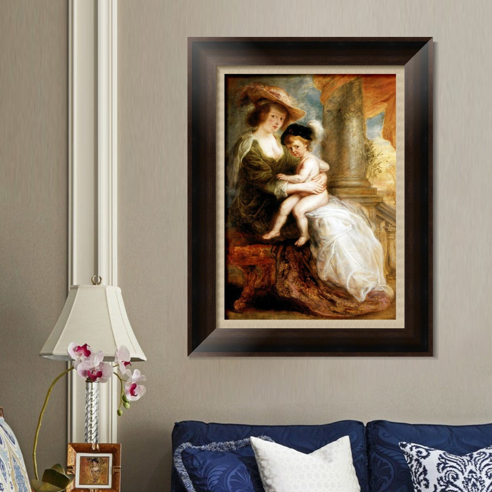 INVIN ART Framed Canvas Art Giclee Print Series#082 by Peter Paul Rubens Wall Art