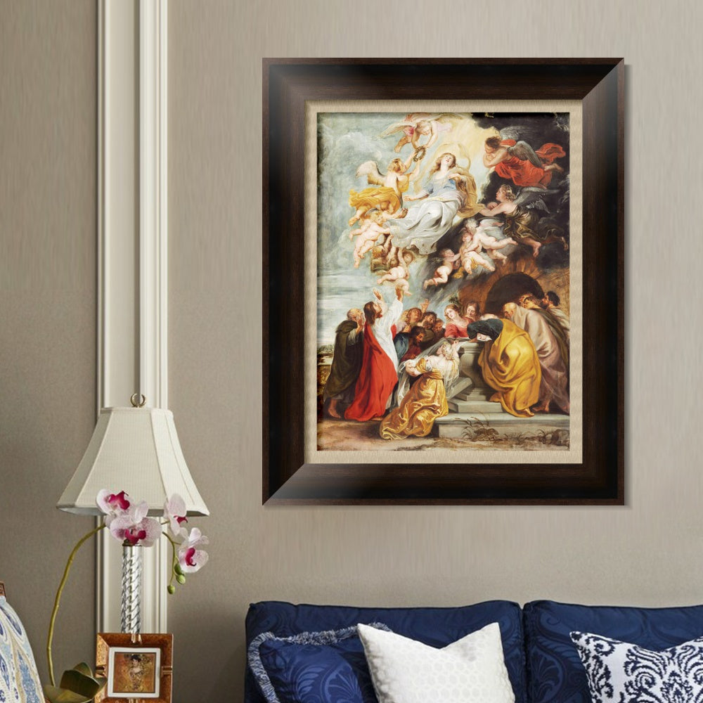 INVIN ART Framed Canvas Art Giclee Print Series#085 by Peter Paul Rubens Wall Art