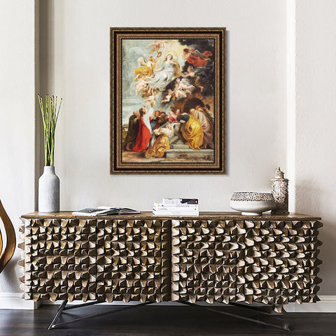 INVIN ART Framed Canvas Art Giclee Print Series#085 by Peter Paul Rubens Wall Art Living Room Home Office Decorations