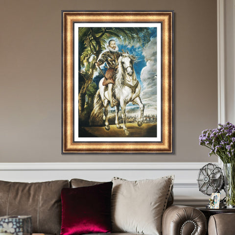 INVIN ART Framed Canvas Art Giclee Print Series#086 by Peter Paul Rubens Wall Art Living Room Home Office Decorations