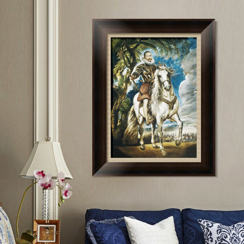 INVIN ART Framed Canvas Art Giclee Print Series#086 by Peter Paul Rubens Wall Art Living Room Home Office Decorations