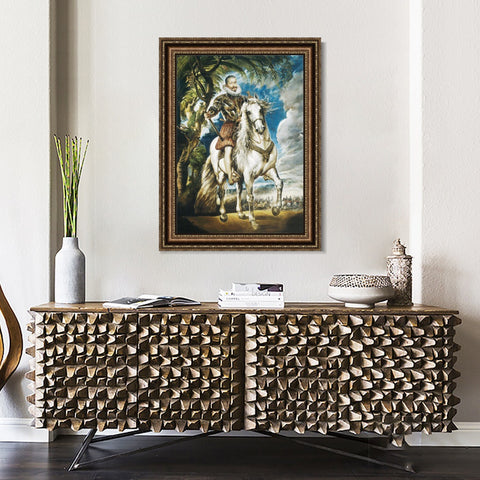INVIN ART Framed Canvas Art Giclee Print Series#086 by Peter Paul Rubens Wall Art Living Room Home Office Decorations
