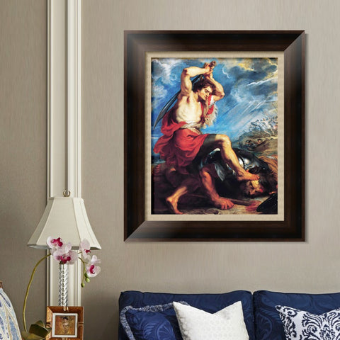 INVIN ART Framed Canvas Art Giclee Print Series#089 by Peter Paul Rubens Wall Art Living Room Home Office Decorations