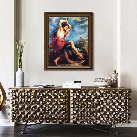 INVIN ART Framed Canvas Art Giclee Print Series#089 by Peter Paul Rubens Wall Art Living Room Home Office Decorations