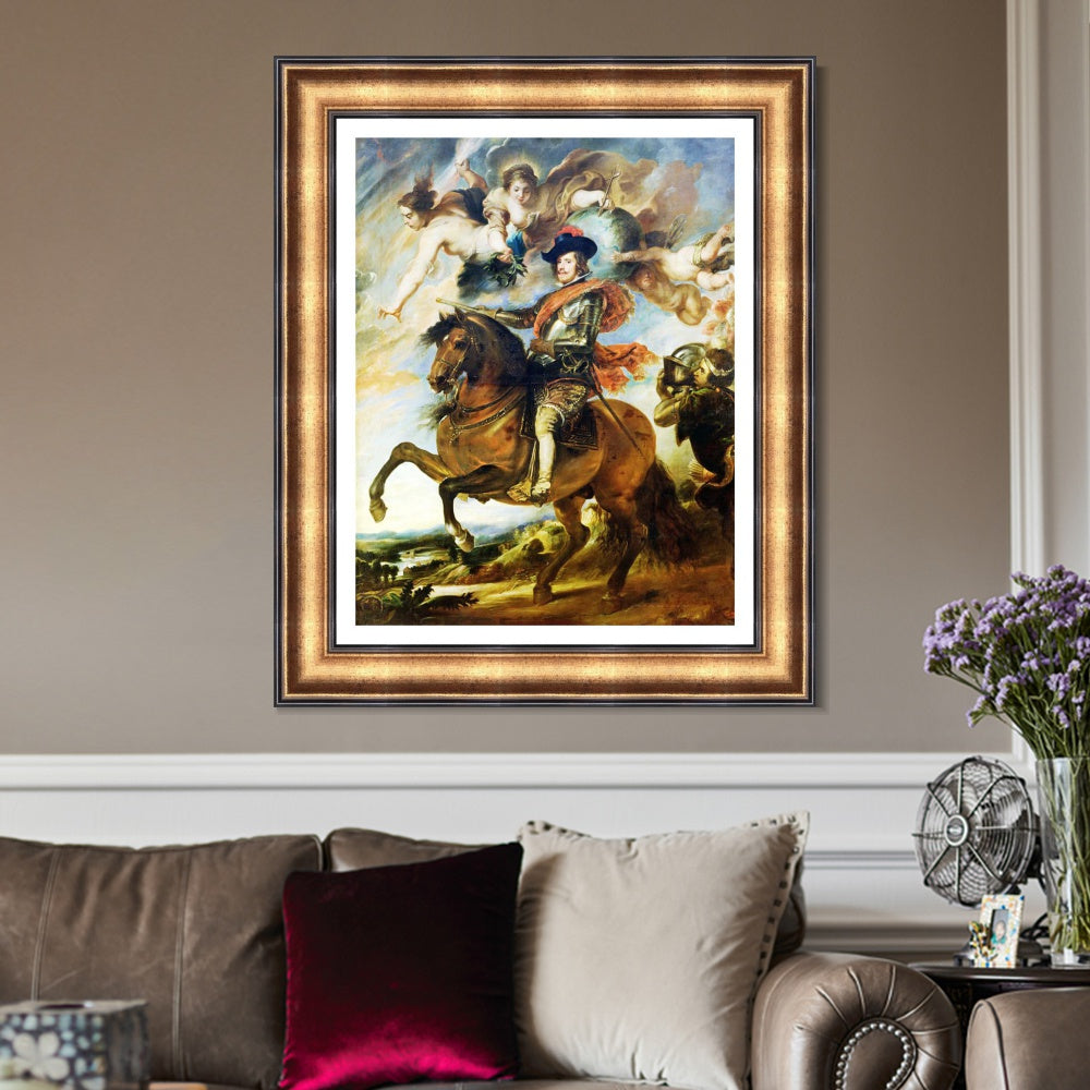 INVIN ART Framed Canvas Art Giclee Print Series#091 by Peter Paul Rubens Wall Art