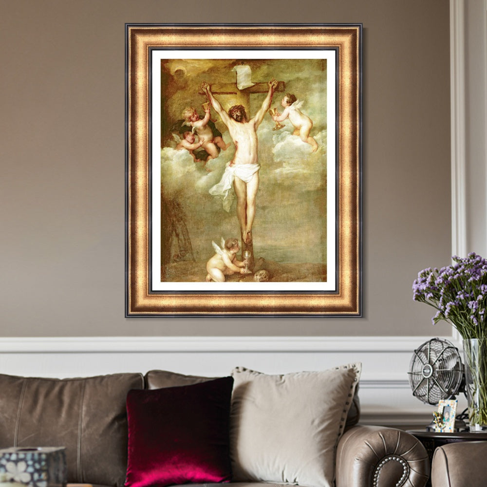 INVIN ART Framed Canvas Art Giclee Print Series#092 by Peter Paul Rubens Wall Art