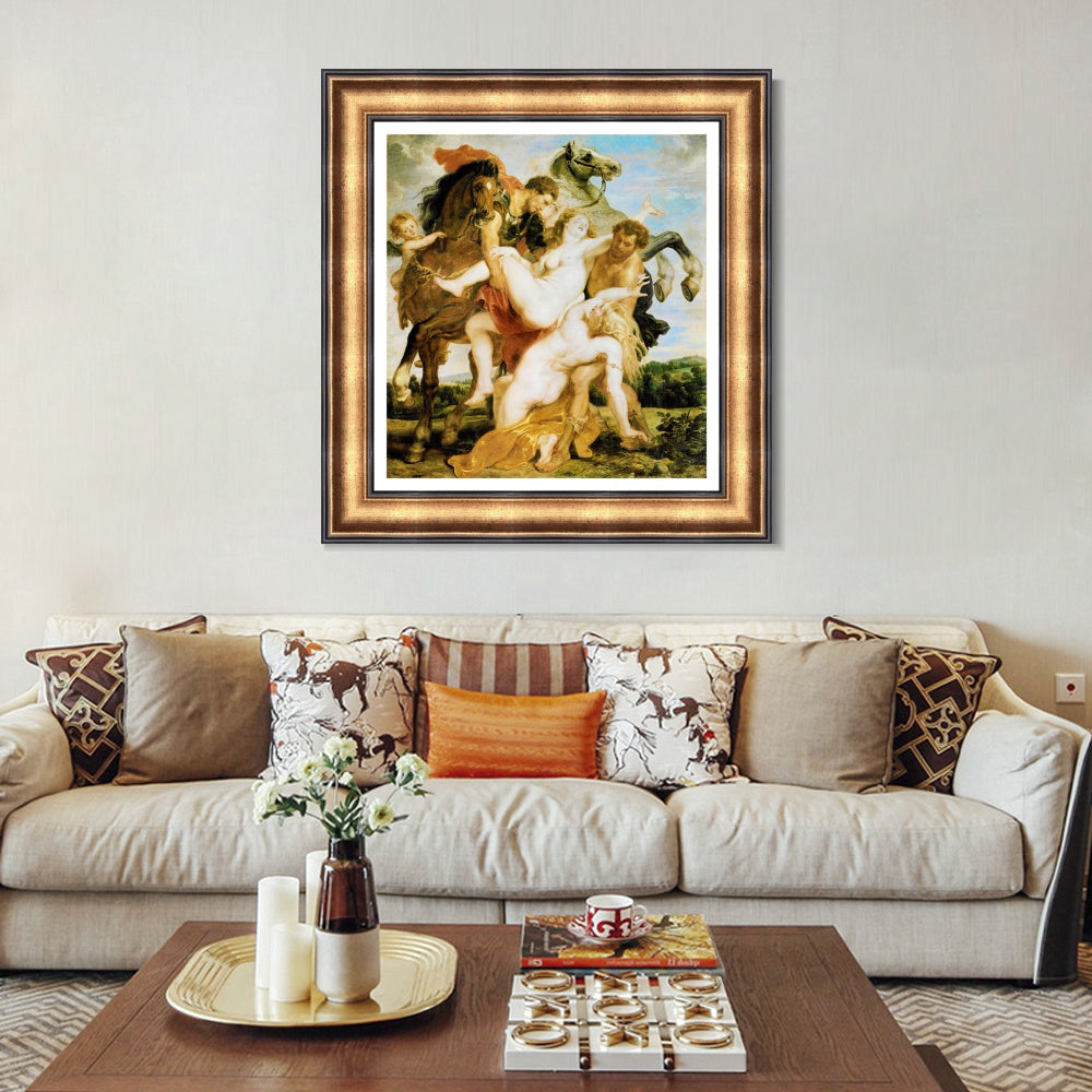 INVIN ART Framed Canvas Art Giclee Print Series#094 by Peter Paul Rubens Wall Art