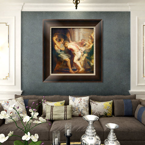 INVIN ART Framed Canvas Art Giclee Print Series#096 by Peter Paul Rubens Wall Art Living Room Home Office Decorations