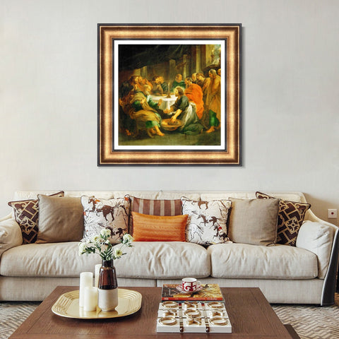 INVIN ART Framed Canvas Art Giclee Print Series#099 by Peter Paul Rubens Wall Art Living Room Home Office Decorations