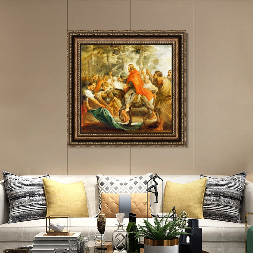 INVIN ART Framed Canvas Art Giclee Print Series#100 by Peter Paul Rubens Wall Art
