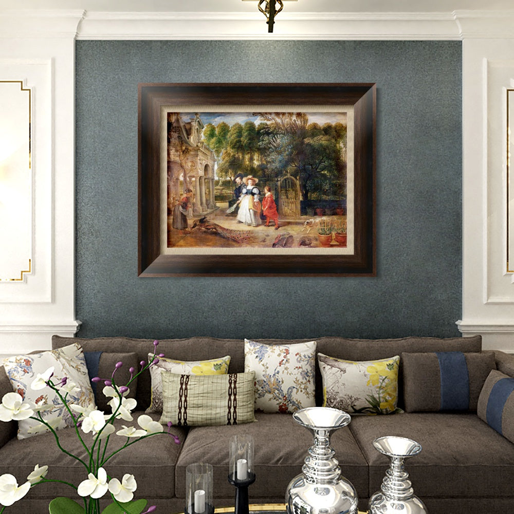 INVIN ART Framed Canvas Art Giclee Print Series#101 by Peter Paul Rubens Wall Art