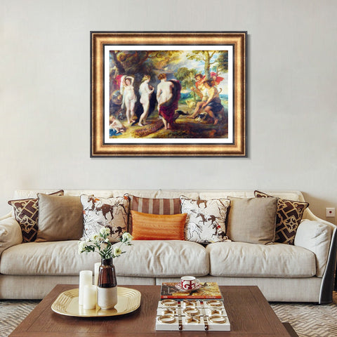 INVIN ART Framed Canvas Art Giclee Print Series#104 by Peter Paul Rubens Wall Art Living Room Home Office Decorations