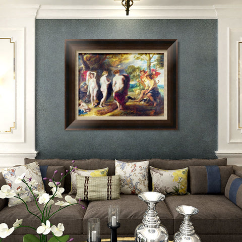 INVIN ART Framed Canvas Art Giclee Print Series#104 by Peter Paul Rubens Wall Art Living Room Home Office Decorations