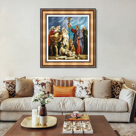INVIN ART Framed Canvas Art Giclee Print Series#106 by Peter Paul Rubens Wall Art Living Room Home Office Decorations