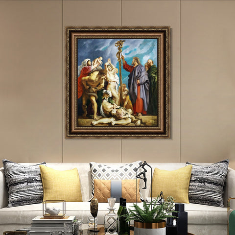 INVIN ART Framed Canvas Art Giclee Print Series#106 by Peter Paul Rubens Wall Art Living Room Home Office Decorations