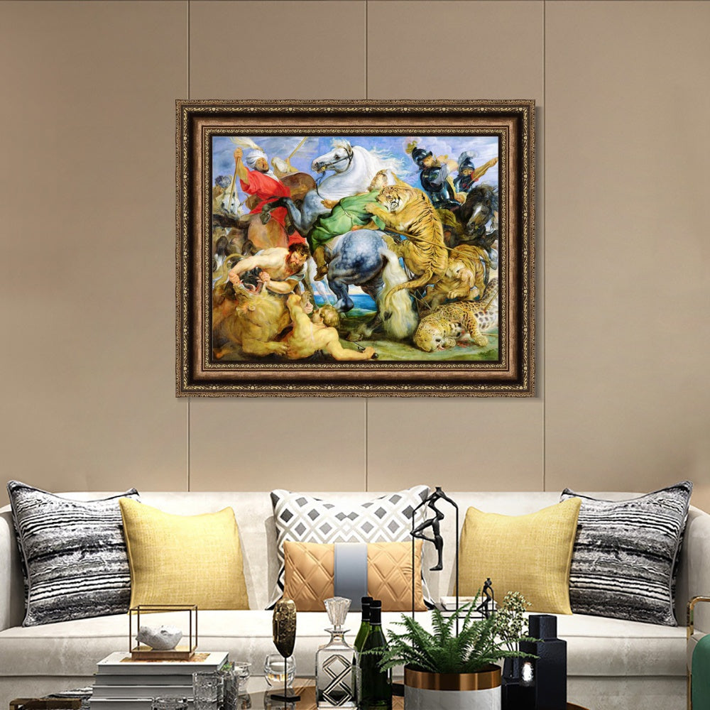 INVIN ART Framed Canvas Art Giclee Print Series#107 by Peter Paul Rubens Wall Art