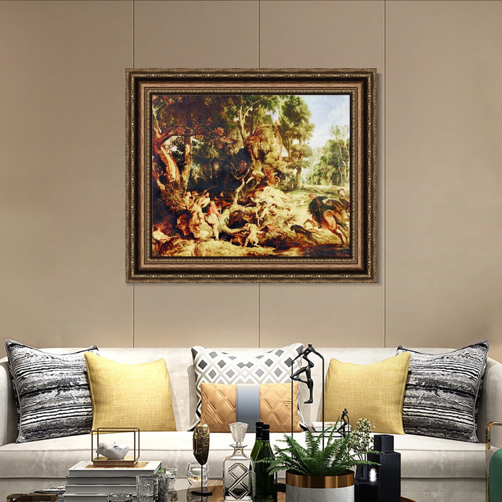INVIN ART Framed Canvas Art Giclee Print Series#109 by Peter Paul Rubens Wall Art
