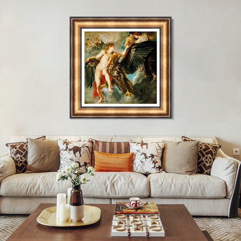 INVIN ART Framed Canvas Art Giclee Print Series#110 by Peter Paul Rubens Wall Art Living Room Home Office Decorations