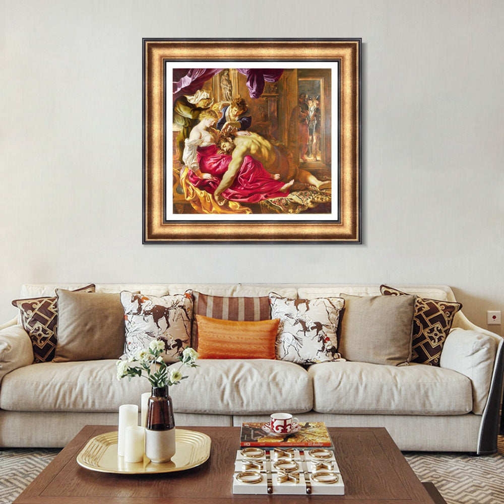 INVIN ART Framed Canvas Art Giclee Print Series#112 by Peter Paul Rubens Wall Art