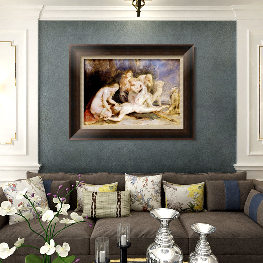 INVIN ART Framed Canvas Art Giclee Print Series#117 by Peter Paul Rubens Wall Art