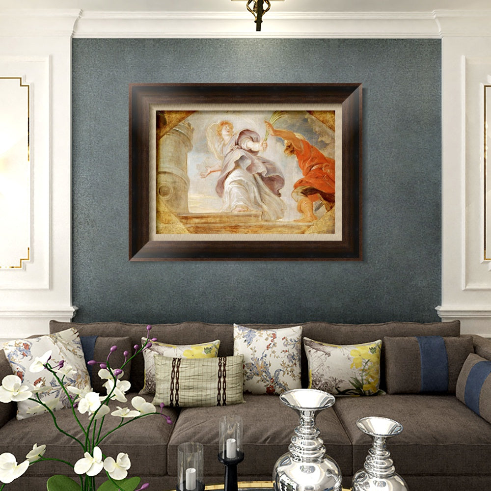 INVIN ART Framed Canvas Art Giclee Print Series#118 by Peter Paul Rubens Wall Art