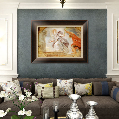 INVIN ART Framed Canvas Art Giclee Print Series#118 by Peter Paul Rubens Wall Art Living Room Home Office Decorations