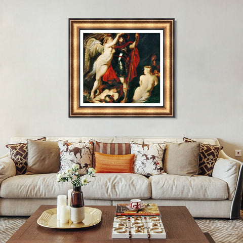 INVIN ART Framed Canvas Art Giclee Print Series#119 by Peter Paul Rubens Wall Art Living Room Home Office Decorations