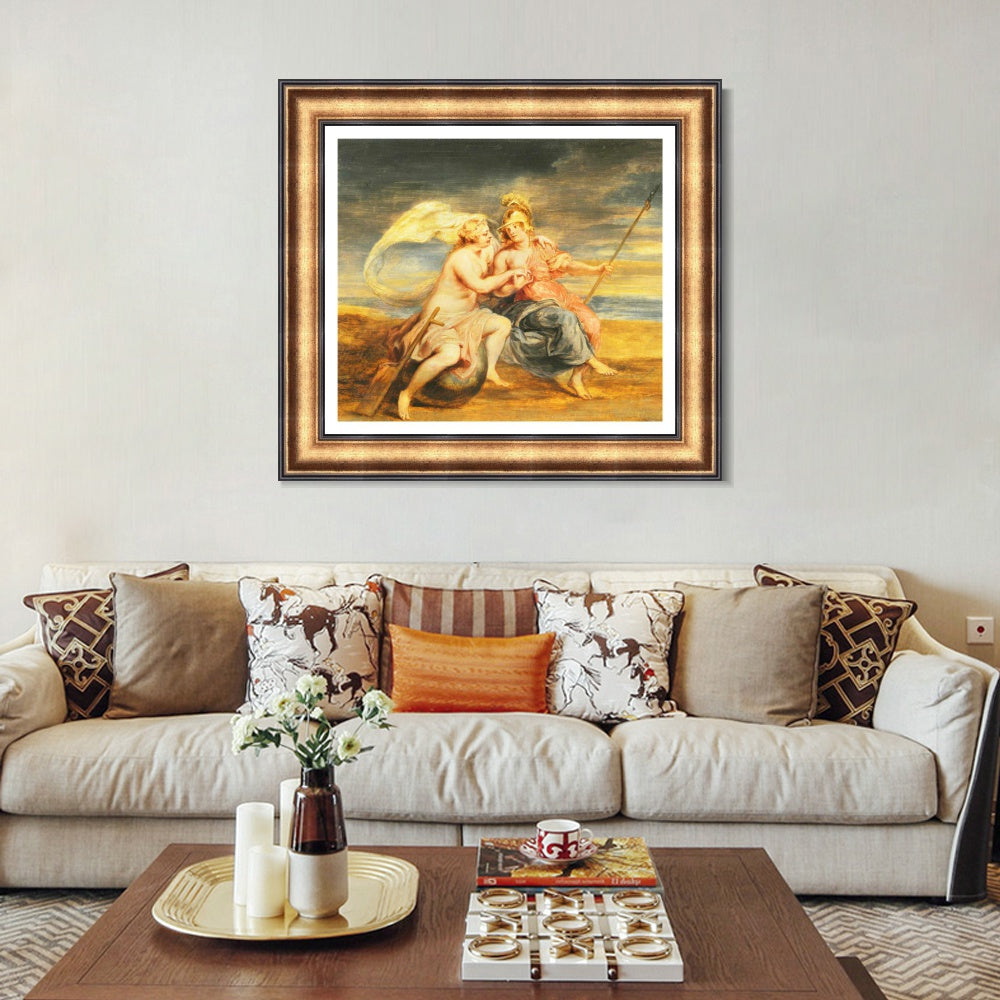 INVIN ART Framed Canvas Art Giclee Print Series#120 by Peter Paul Rubens Wall Art
